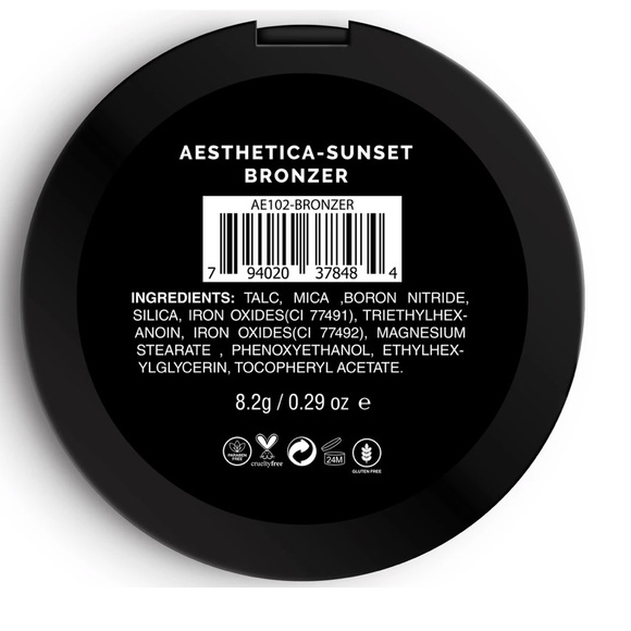 Aesthetica Sunset Bronzer Powder NIB - Picture 8 of 13
